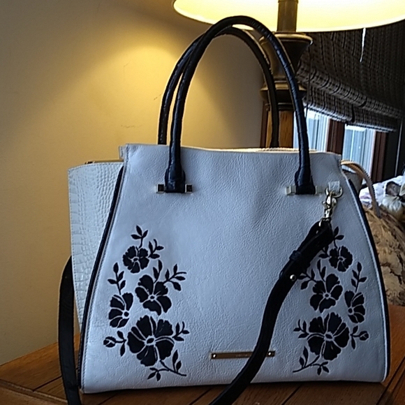 Brahmin Handbags - Brahmin Priscilla Boracay embroidered flower bag